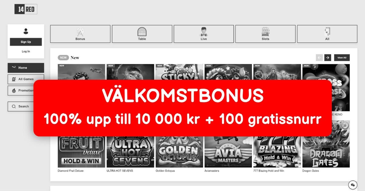 14Red Casino Sverige